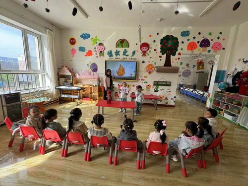 呼中區幼兒園消防演練