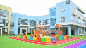 在成都的8k平超大美國幼兒園,全英文教學毫無壓力