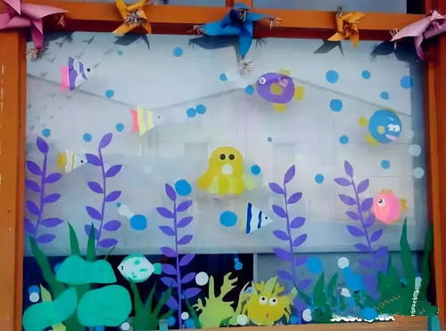 50款幼兒園班級 窗 意,做法簡單顏值高