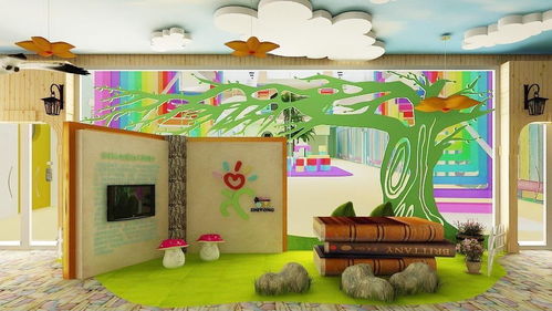 上海金絲猴集團小劍橋幼兒園裝修效果圖展示 打造兒童快樂成長的理想空間