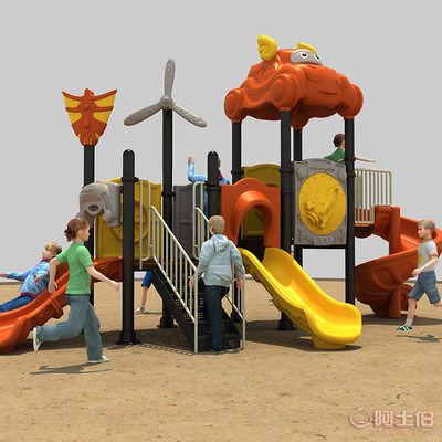 廣西南寧幼兒園室外組合滑梯 安全與樂趣的完美結合