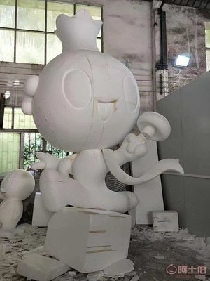 玻璃鋼大型卡通人物動物雕塑 為幼兒園與商場增添童趣與活力