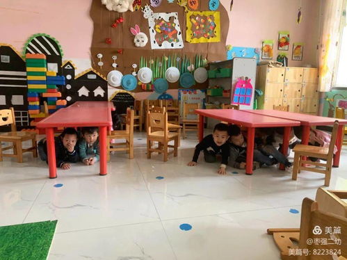 棗強縣第二幼兒園舉行防震演練，筑牢安全防線